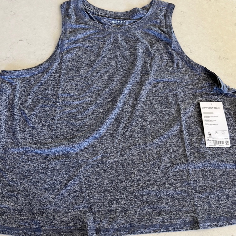 Athleta Uptempo Tank BLUE
